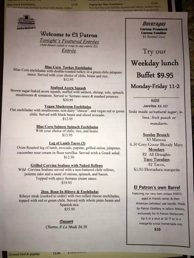El Patron Restaurant and Cantina