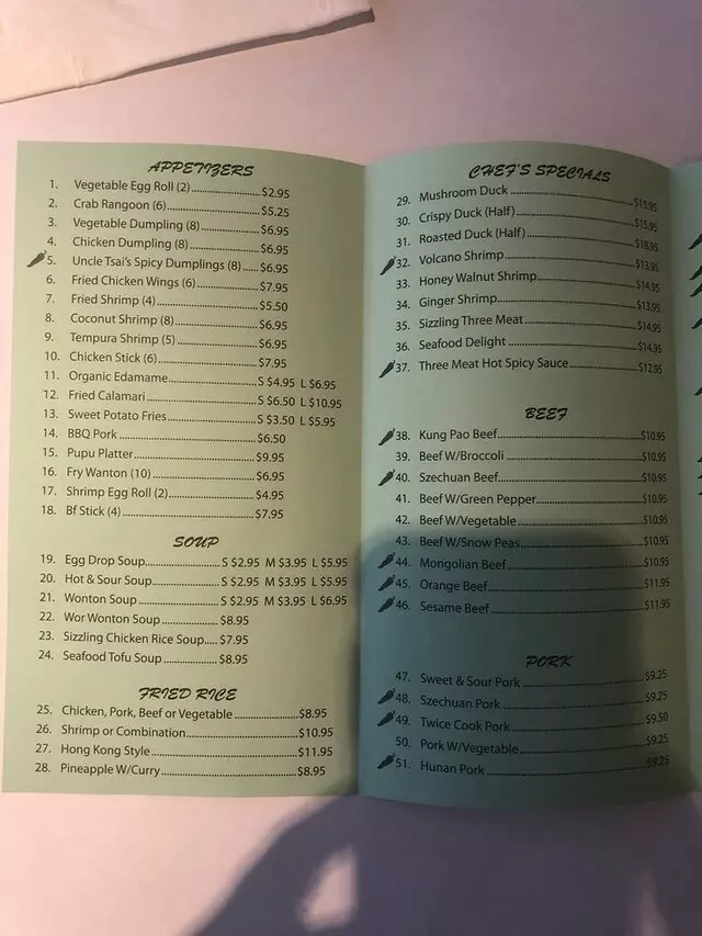 Tsai’s Chinese Bistro