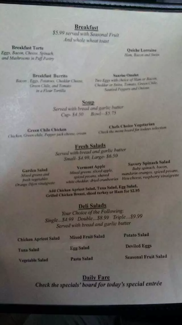 Savory Fare Cafe, Bakery & Catering
