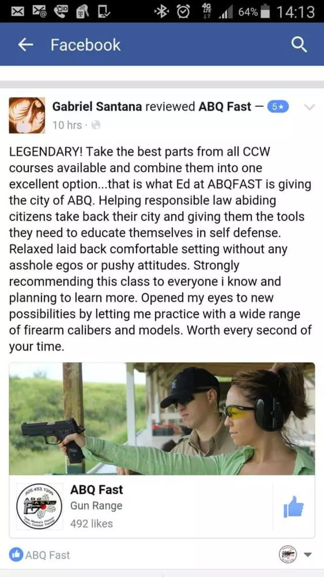 ABQ Firearm & Safety Training