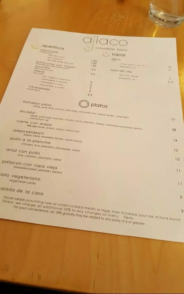 Ajiaco Colombian Bistro