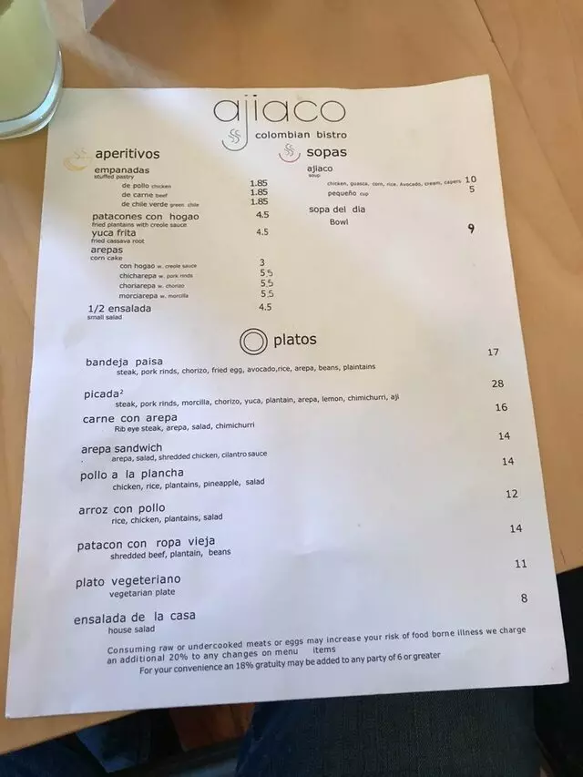 Ajiaco Colombian Bistro