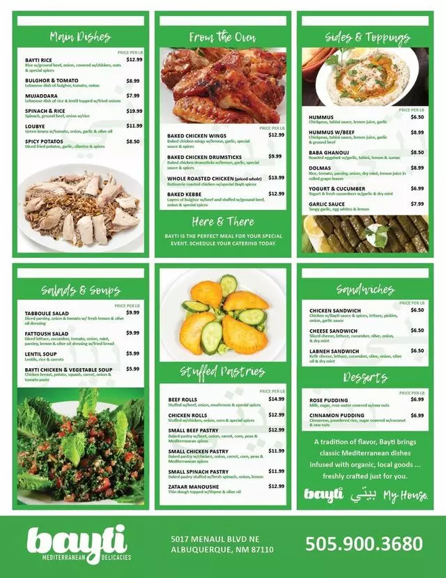 Bayti Mediterranean Delicacies