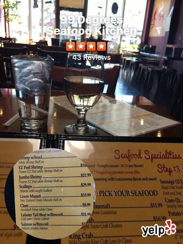 99 Degrees Seafood Kitchen