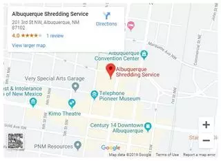 Albuquerque Shredding Service