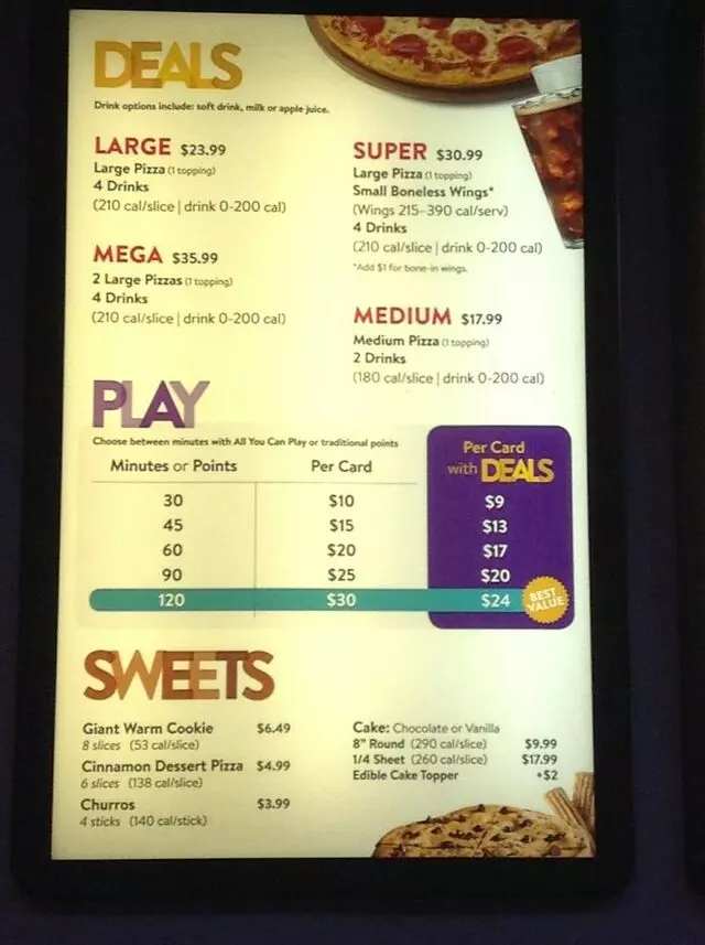 Chuck E Cheese’s