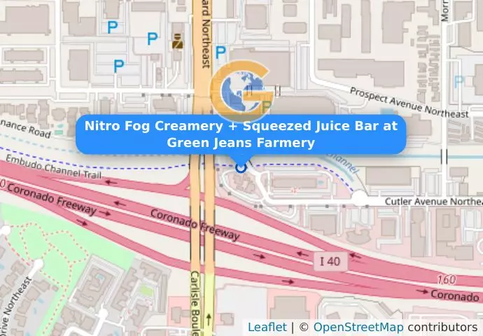 Nitro Fog Creamery + Squeezed Juice Bar at Green Jeans Farmery