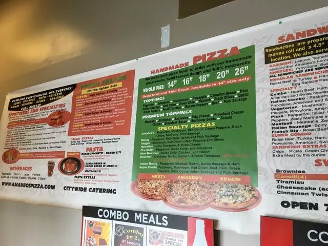 Amadeo’s Pizza and Subs - Osuna Road