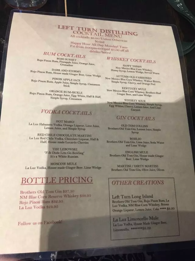 Left Turn Distillery