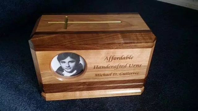 Mike Gutierrez Handcrafted Wooden Cremation Urns