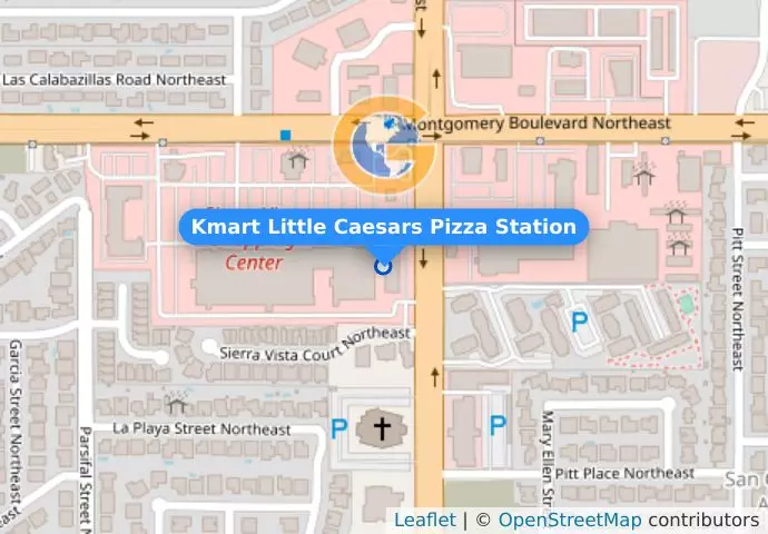 Kmart Little Caesars Pizza Station