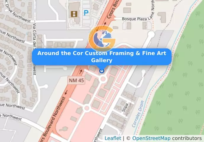 Around the Cor Custom Framing & Fine Art Gallery