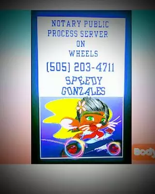 Speedy Gonzales Notary Public On Wheels