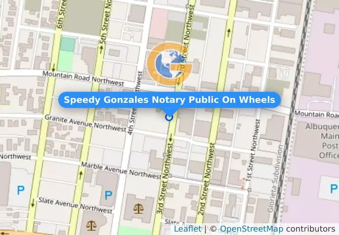 Speedy Gonzales Notary Public On Wheels