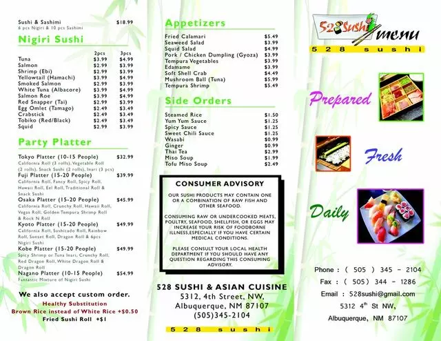 528 Sushi & Asian Cuisine