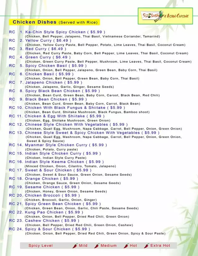 528 Sushi & Asian Cuisine