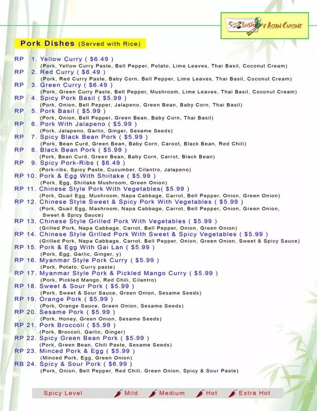528 Sushi & Asian Cuisine