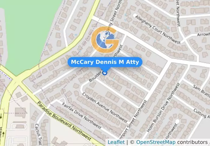 McCary Dennis M Atty