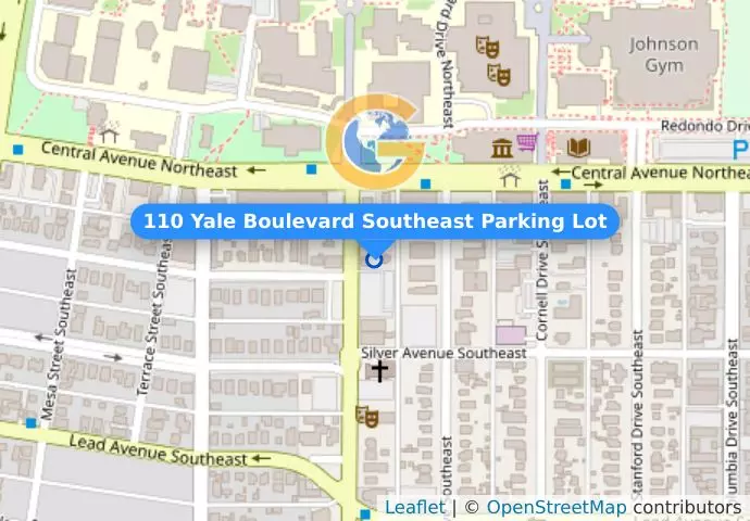 110 Yale Boulevard Southeast Parking Lot
