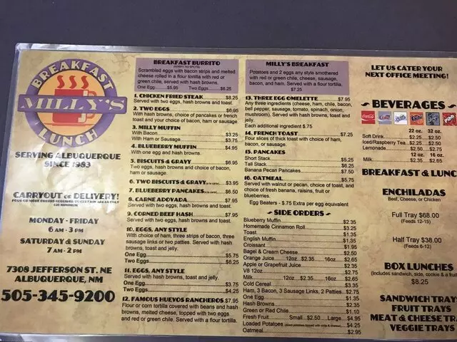 Milly’s Sandwich Shop