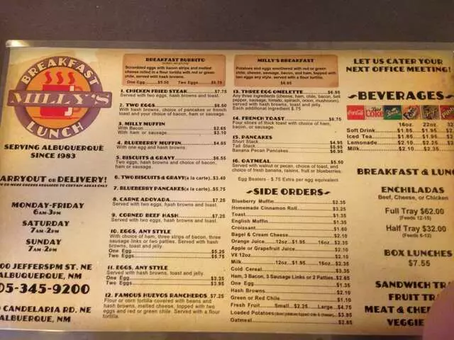 Milly’s Sandwich Shop