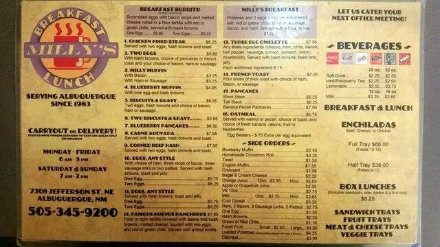 Milly’s Sandwich Shop