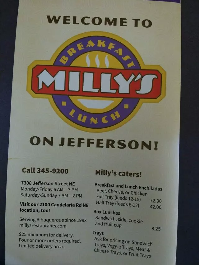 Milly’s Sandwich Shop