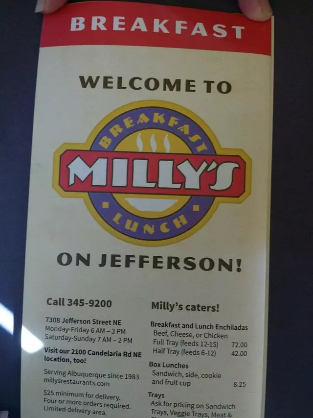 Milly’s Sandwich Shop