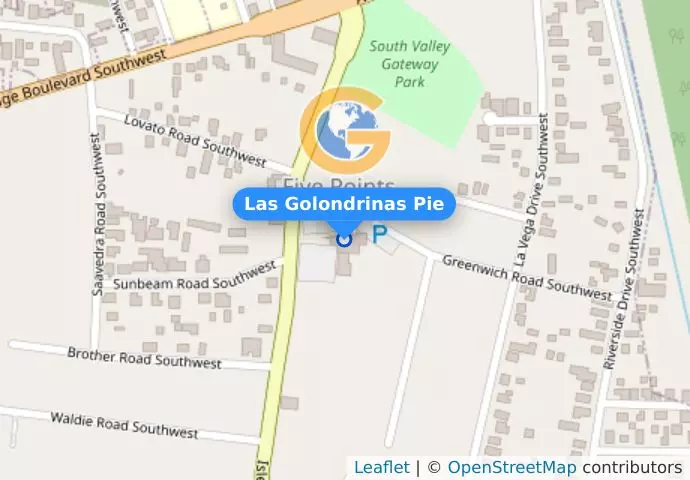 Las Golondrinas Pie