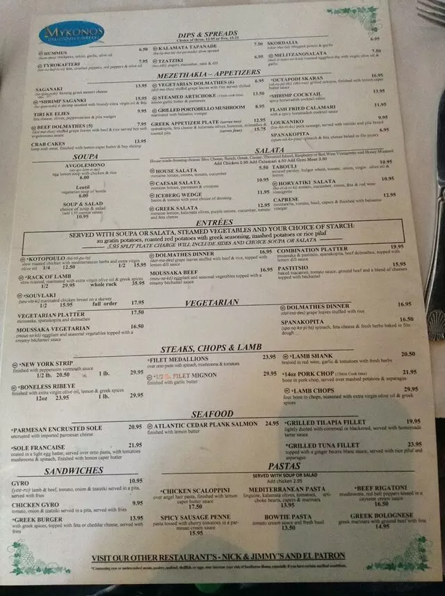 Mykonos Cafe and Taverna