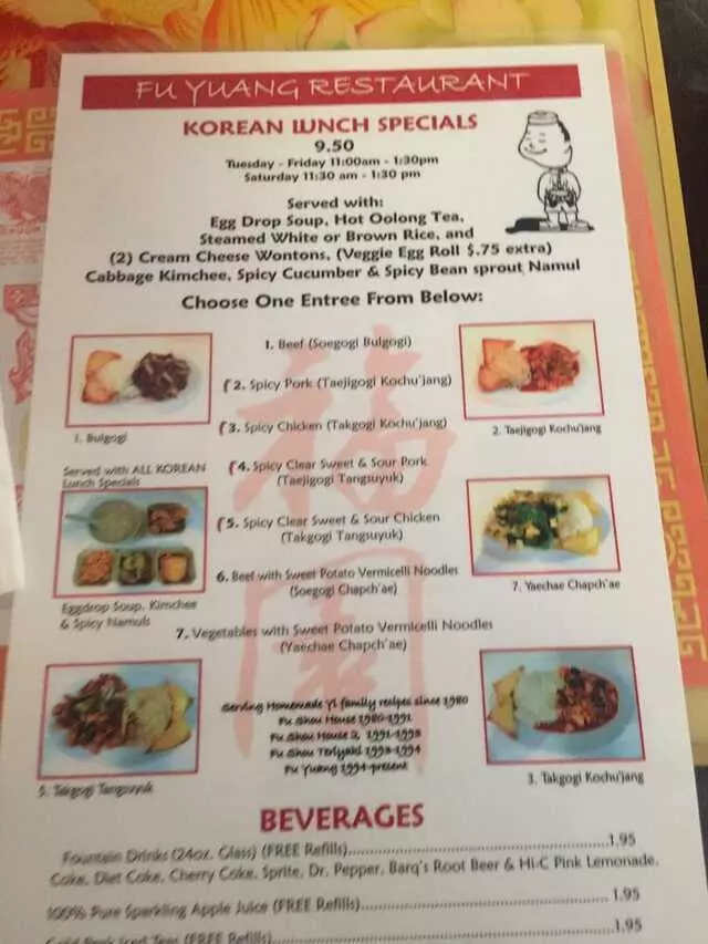 Fu Yuang Korean & Chinese Restaurant