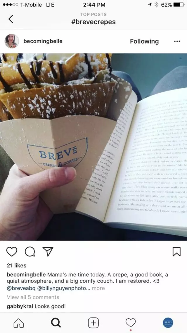 Breve Crepes And Coffee