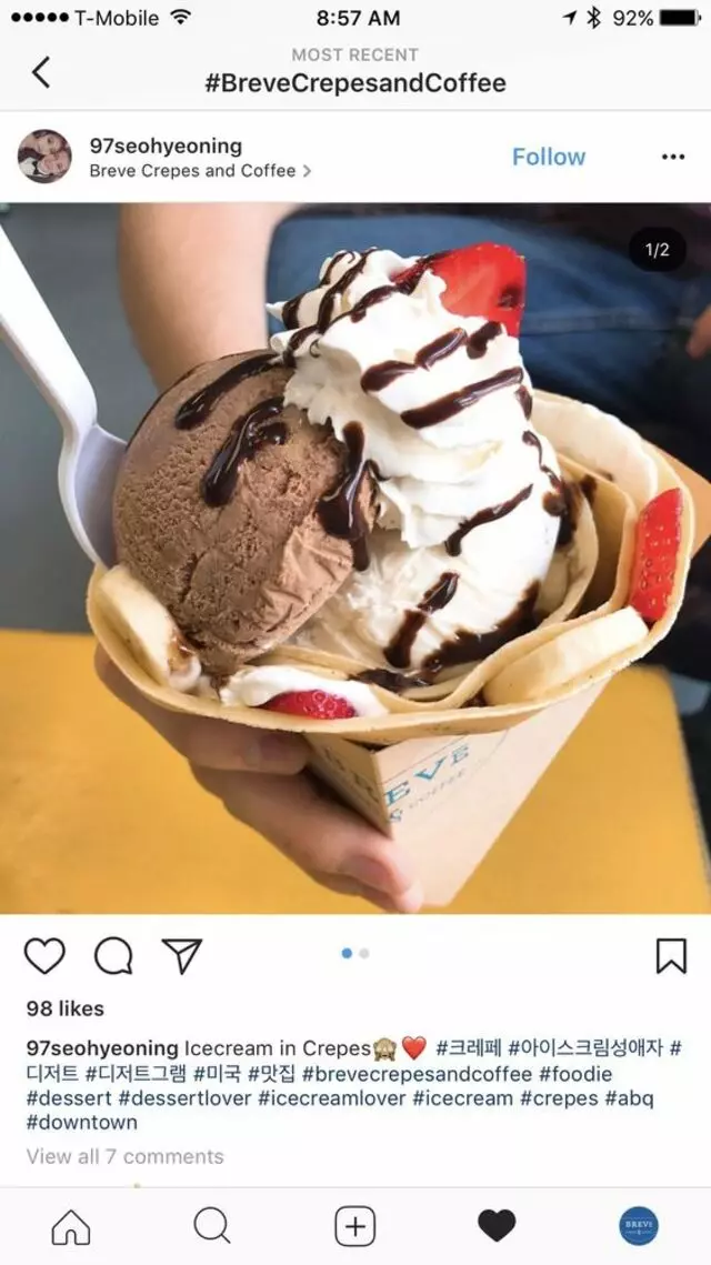 Breve Crepes And Coffee