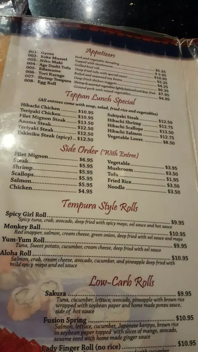 Azuma Sushi & Teppan