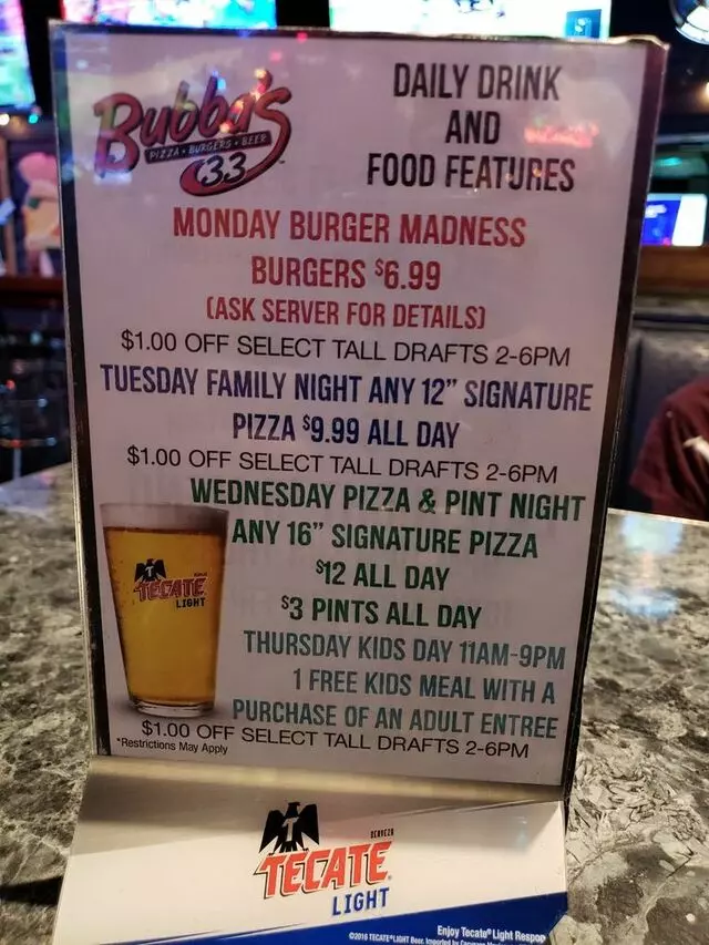 Bubba’s 33