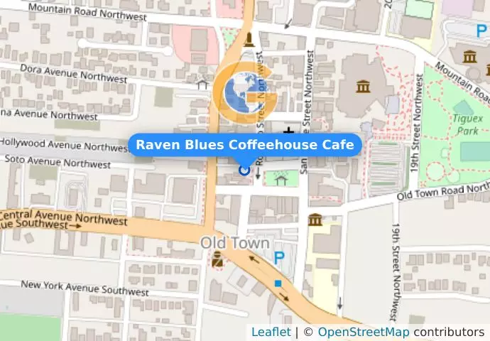 Raven Blues Coffeehouse Cafe