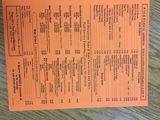 Santiago’s New Mexican Grill