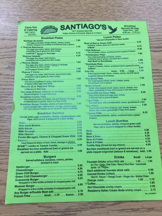 Santiago’s New Mexican Grill