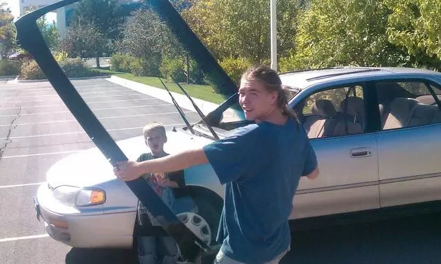 A Broken Windshield
