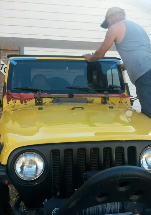A Broken Windshield