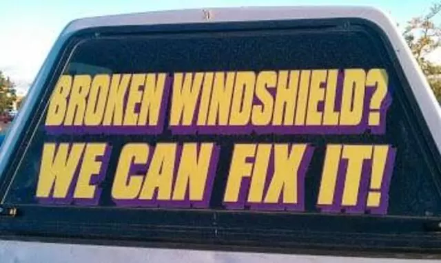 A Broken Windshield