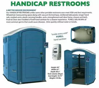 Fresh-Clean Portable Restrooms