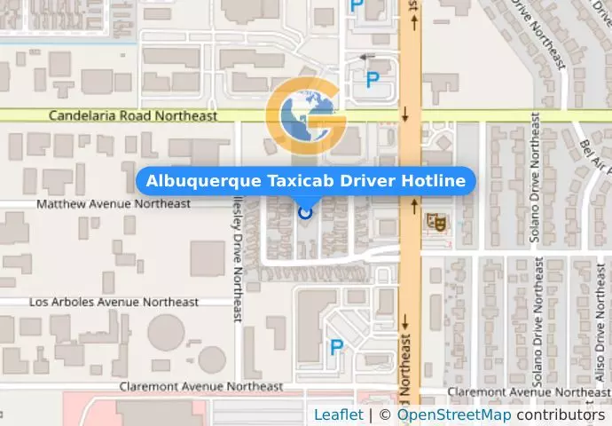 Albuquerque Taxicab Driver Hotline