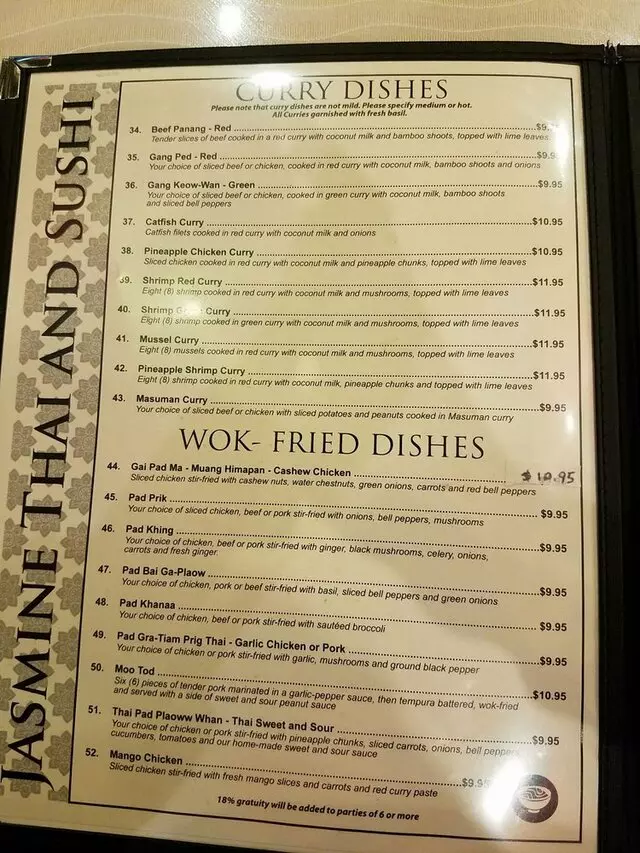 Jasmine Thai & Sushi House