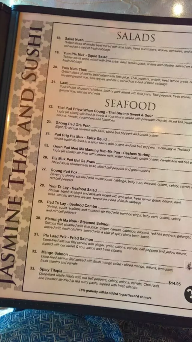 Jasmine Thai & Sushi House