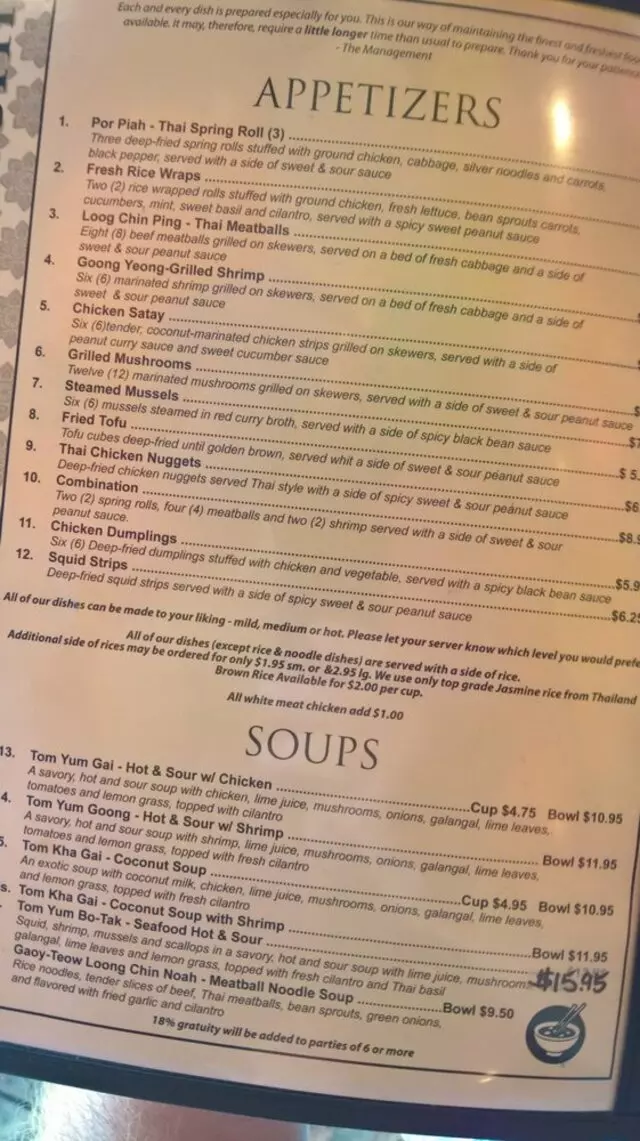 Jasmine Thai & Sushi House