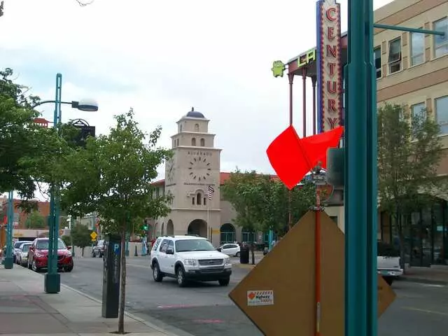 Albuquerque Transit Center Clock Tower