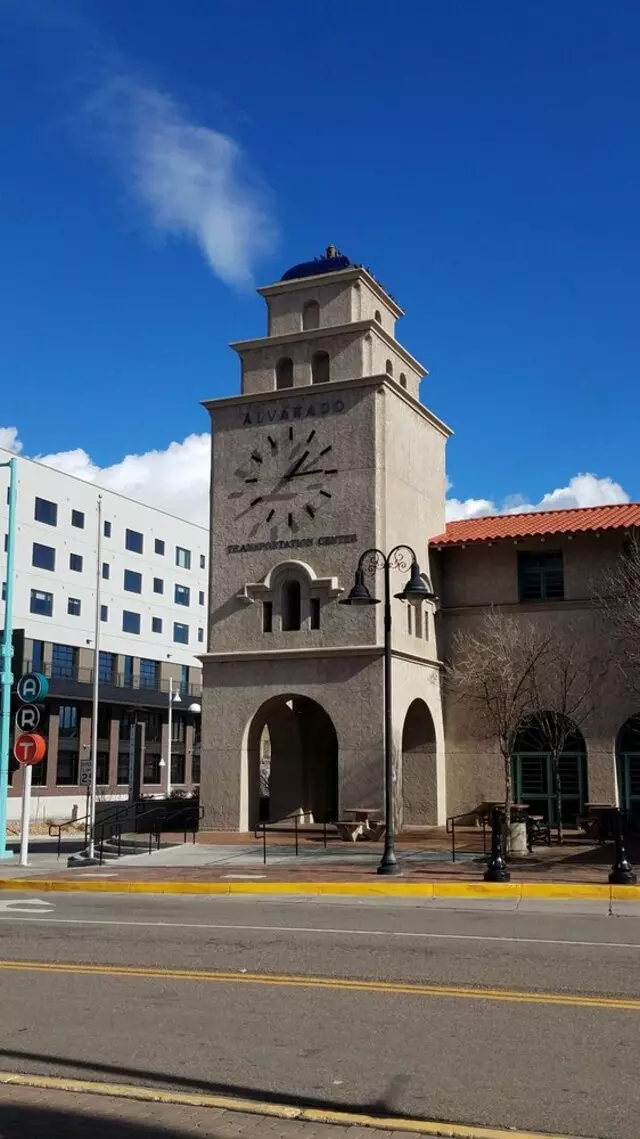 Albuquerque Transit Center Clock Tower