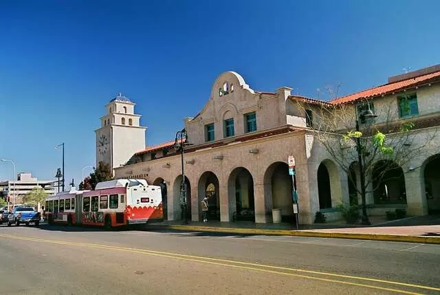 Albuquerque Transit Center Clock Tower