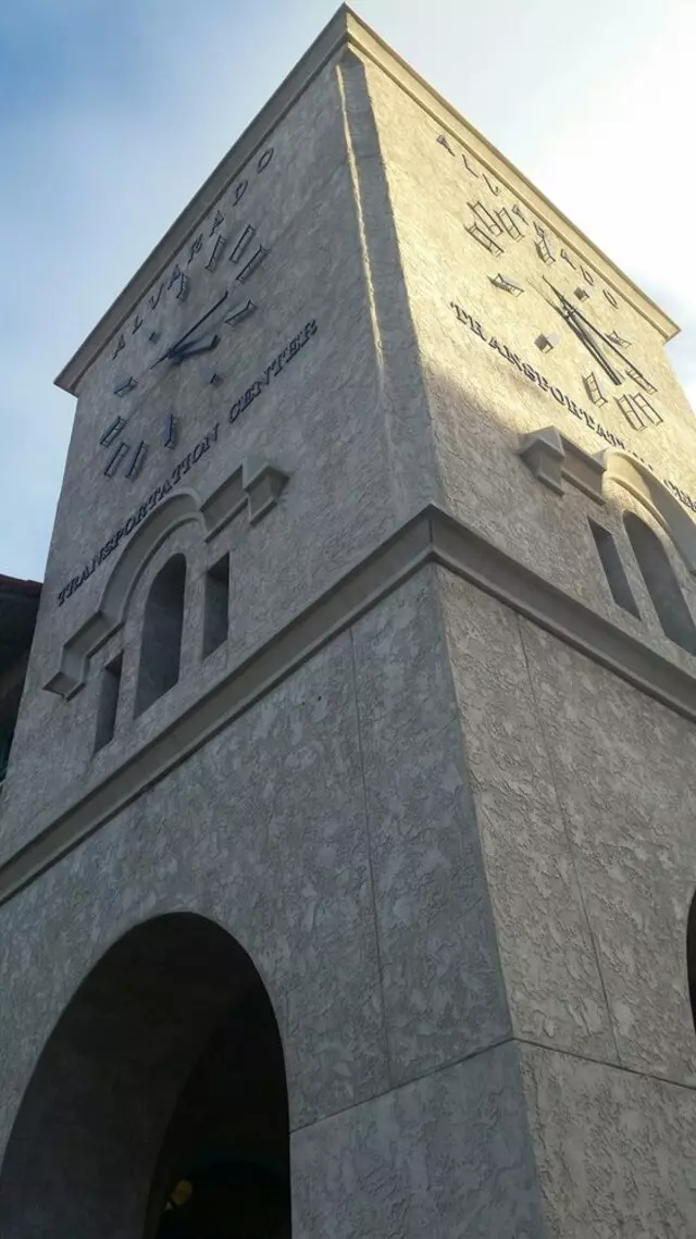 Albuquerque Transit Center Clock Tower